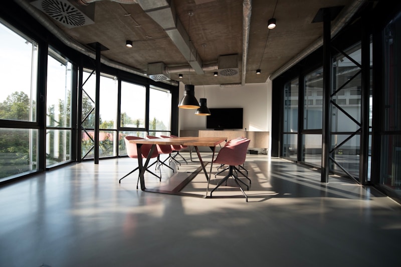 Modern retail and clinic space with clean interior