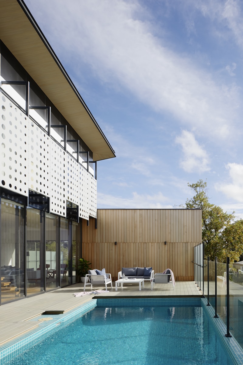 Second-storey addition with contemporary facade